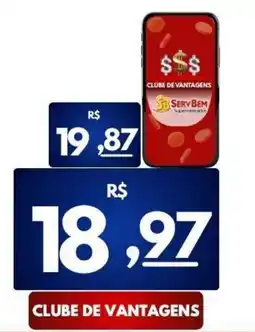 ServBem Clube de vantagens oferta