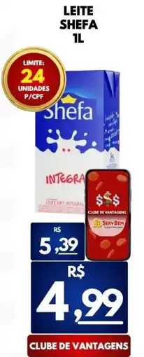 ServBem Leite shefa oferta