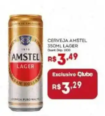Bistek Supermercados Cerveja amstel lager oferta