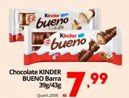 Althoff Supermercados Chocolate kinder bueno barra oferta