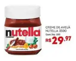 Bistek Supermercados Creme de avelã nutella oferta