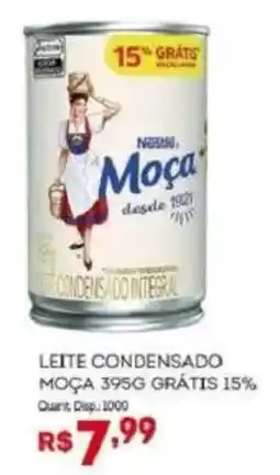 Bistek Supermercados Leite condensado moça oferta