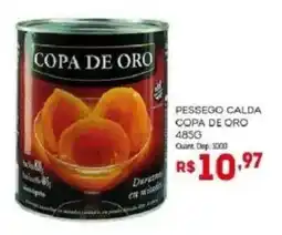 Bistek Supermercados Pessego calda copa de oro oferta