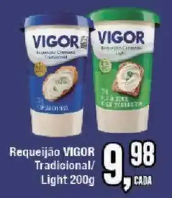 Redeconomia Requeijão vigor tradicional/ light oferta