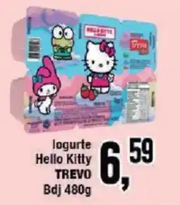 Redeconomia logurte hello kitty trevo oferta
