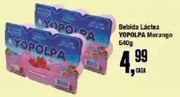 Redeconomia Bebida Láctea Yopolpa Morango oferta