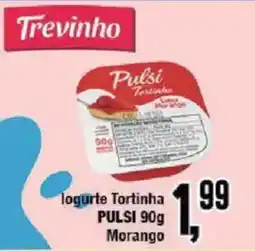 Redeconomia logurte tortinha pulsi morango oferta