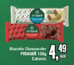 Redeconomia Biscoito Chocowaver Piraquê oferta
