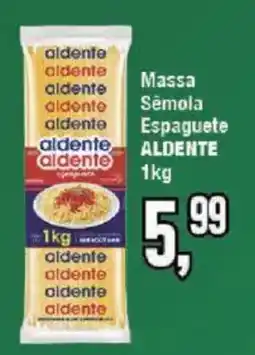 Redeconomia Massa Sêmola Espaguete Aldente oferta