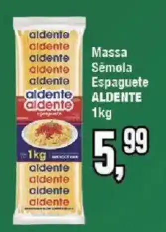 Redeconomia Massa Sêmola Espaguete Aldente oferta