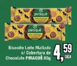 Redeconomia Biscoito Leite Maltado o/ Cobertura de Chocolate Piraquê oferta
