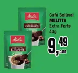 Redeconomia Café Solúvel Melitta Extra Forte oferta