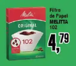 Redeconomia Filtro de Papel Melitta 102 oferta