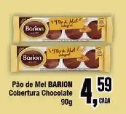 Redeconomia Pão de Mel Barion Cobertura Chocolate oferta