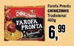 Redeconomia Farofa pronta chinezinho tradicional oferta