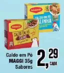 Redeconomia Caldo em Pó Maggi Sabores oferta