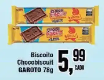 Redeconomia Biscoito Chocobiscuit Garoto oferta