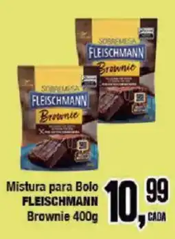 Redeconomia Mistura para Bolo Fleischmann Brownie oferta