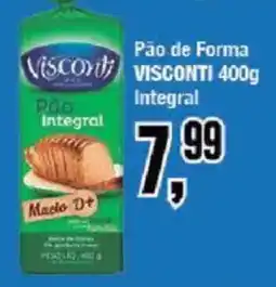 Redeconomia Pão de Forma Visconti Integral oferta
