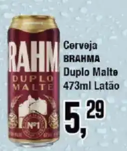 Redeconomia Cerveja brahma duplo malte oferta