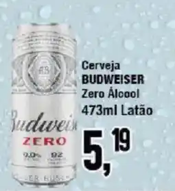 Redeconomia Cerveja Budweiser Zero Álcool oferta