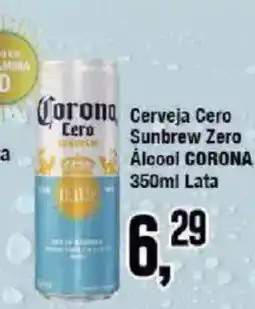 Redeconomia Cerveja Cero Sunbrew Zero Álcool CORONA oferta