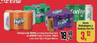 Redeconomia Refrigerante Fanta Laranja/Uva/Guaraná ou Sprite oferta