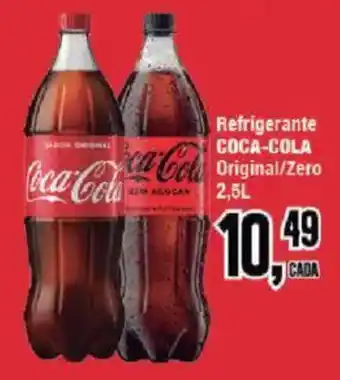 Redeconomia Refrigerante coca-cola original/zero oferta
