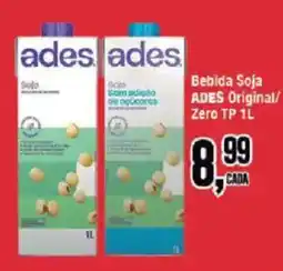 Redeconomia Bebida Soja ADES Original/ Zero TP oferta