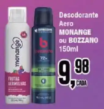 Redeconomia Desodorante Aero Monange ou Bozzano oferta