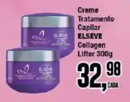 Redeconomia Creme tratamento capilar elseve collagen lifter oferta