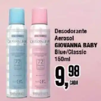 Redeconomia Desodorante Aerosol Giovanna Baby Blue/Classic oferta