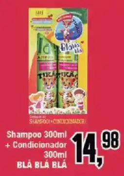 Redeconomia Shampoo + condicionador blá blá blá oferta