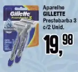 Redeconomia Aparelho gillette prestobarba 3 oferta