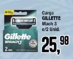 Redeconomia Carga gillette mach 3 oferta