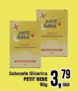 Redeconomia Sabonete Glicerina Petit Bebe oferta