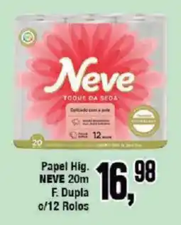 Redeconomia Papel Hig. Neve 20m oferta