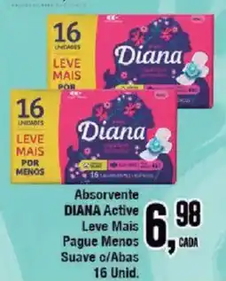 Redeconomia Absorvente diana active oferta