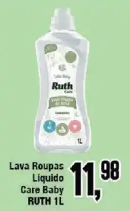 Redeconomia Lava Roupas Líquido Care Baby Ruth oferta
