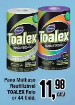 Redeconomia Pano multiuso reutilizavel toalex rolo oferta