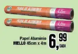 Redeconomia Papel Alumínio Mello oferta