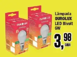 Redeconomia Lâmpada ourolux led bivolt 6w oferta