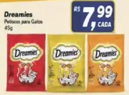 Redeconomia Dreamies petiscos para gatos oferta