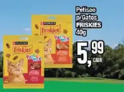 Redeconomia Petisco p/gatos friskies oferta