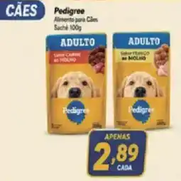 Redeconomia Pedigree alimento para cães adulto oferta