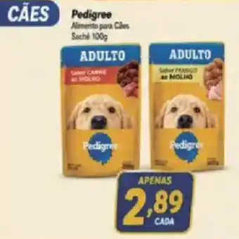 Redeconomia Pedigree alimento para cães adulto oferta