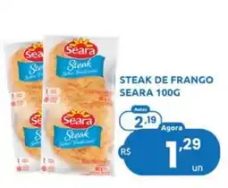 Rede Compras steak de frango seara 100g oferta
