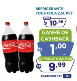 Rede Compras refrigerante coca cola 2,5l pet oferta