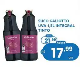 Rede Compras Suco galiotto uva 1,5l integral tinto oferta