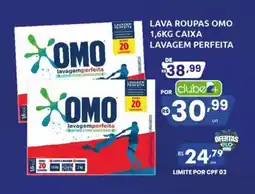 Rede Compras lava roupas omo oferta